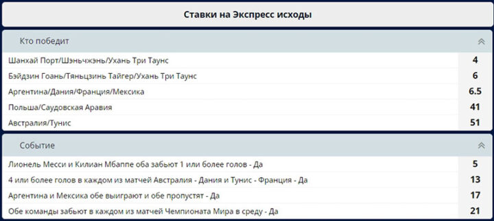 Пари на день