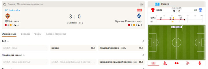 Сайт букмекерской компании