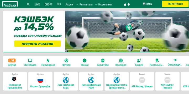 Интерфейс сайта