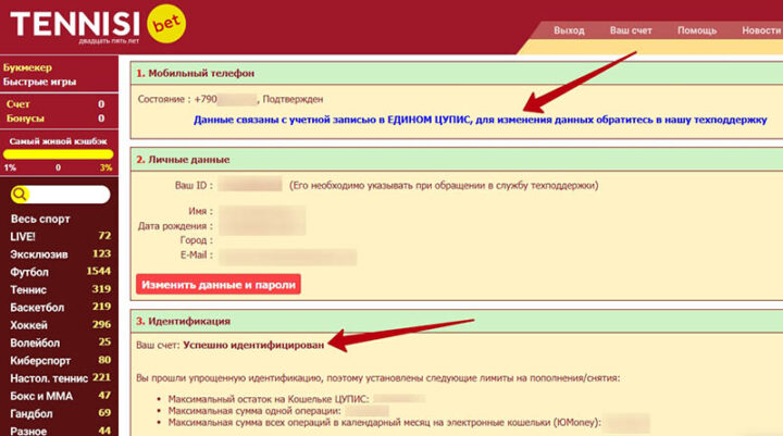 ЕЦУПИС в России