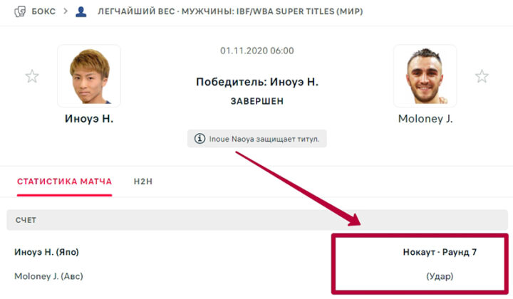 Победа нокаутом