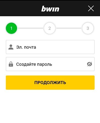Ввод e-mail