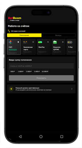 Способы депозита