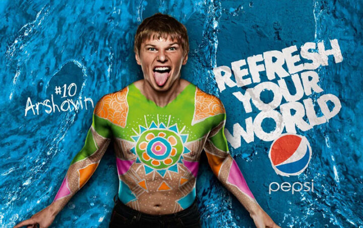 Аршавин в рекламе