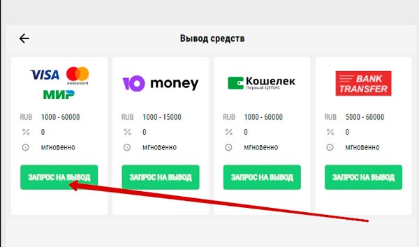 Список платежных систем