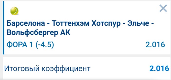 Сайт букмекера