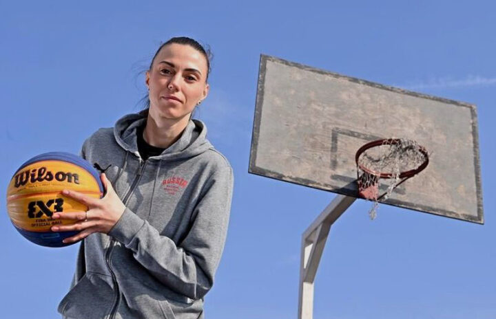 Стритболистка Анна Лешковцева