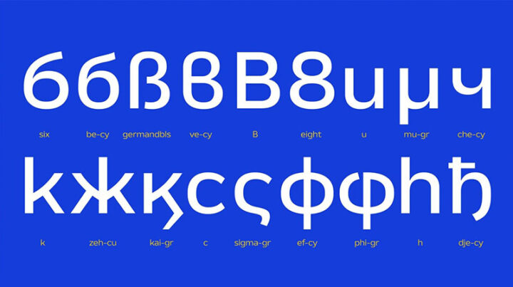 Шрифт Евро 2024