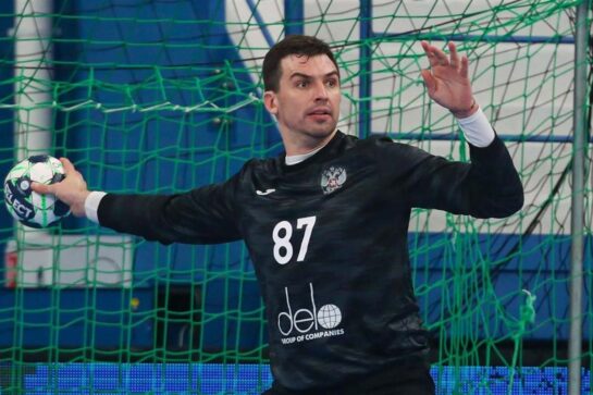 Интервью с вратарем сборной России по гандболу Виктором Киреевым