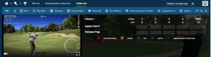 Сайт букмекера