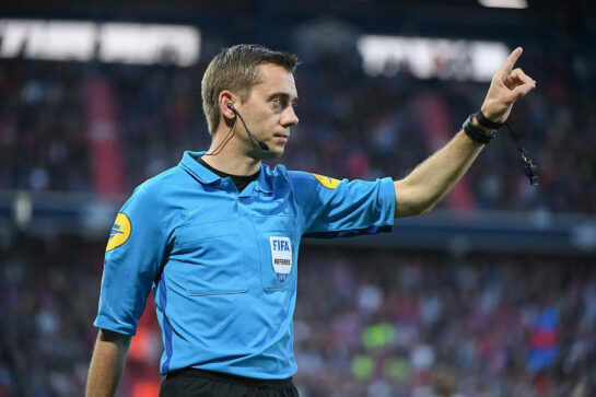 Названы бригады на 4 игры: дебютный матч на Евро-2024 рассудит Клерман Тюрпен