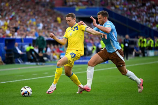 Украина сыграла вничью с Бельгией и вылетела с Евро-2024