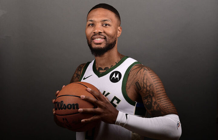 Лиллард на фотосессии