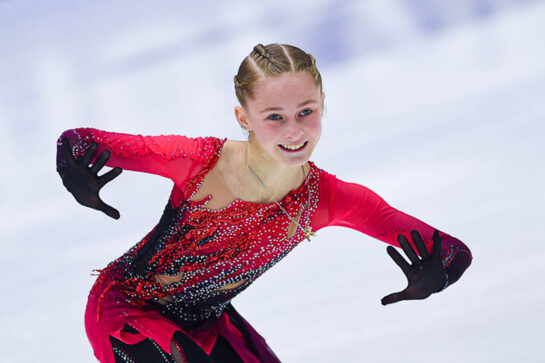 Космонавтка Рита. 13-летняя Базылюк перепрыгала всех в истории — даже Трусову с пятью четверными!