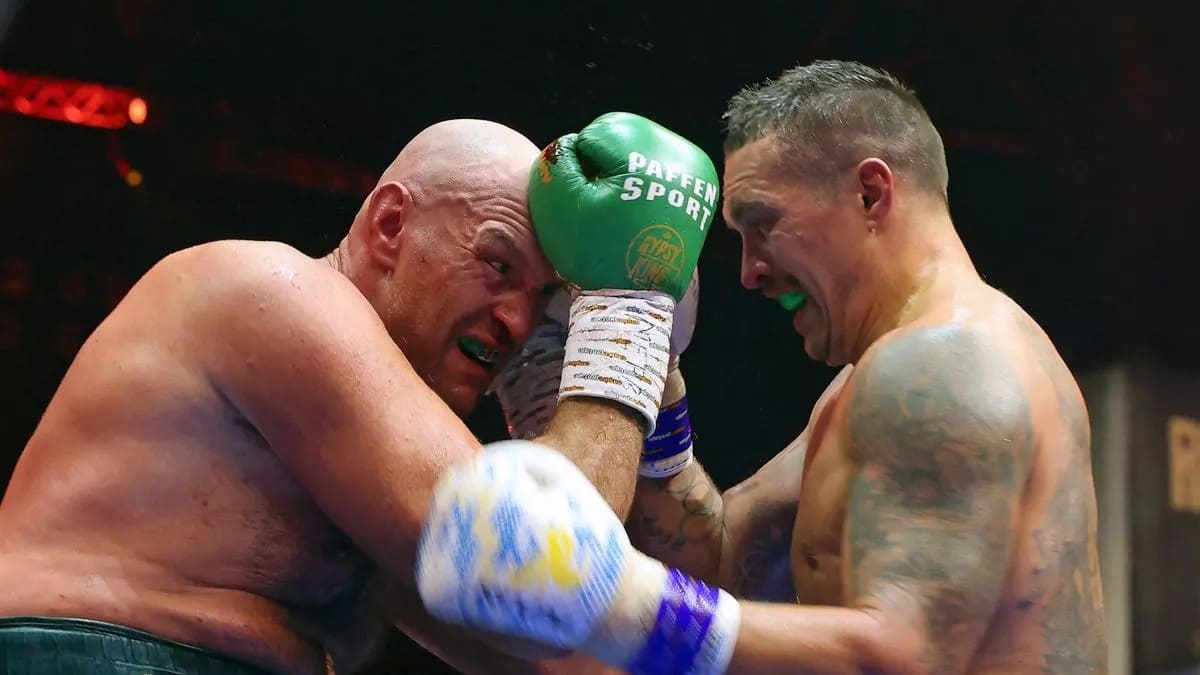 Тайсон Фьюри и Александр Усик