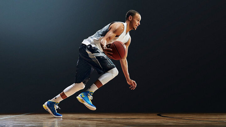 Атакующая позиция баскетболиста