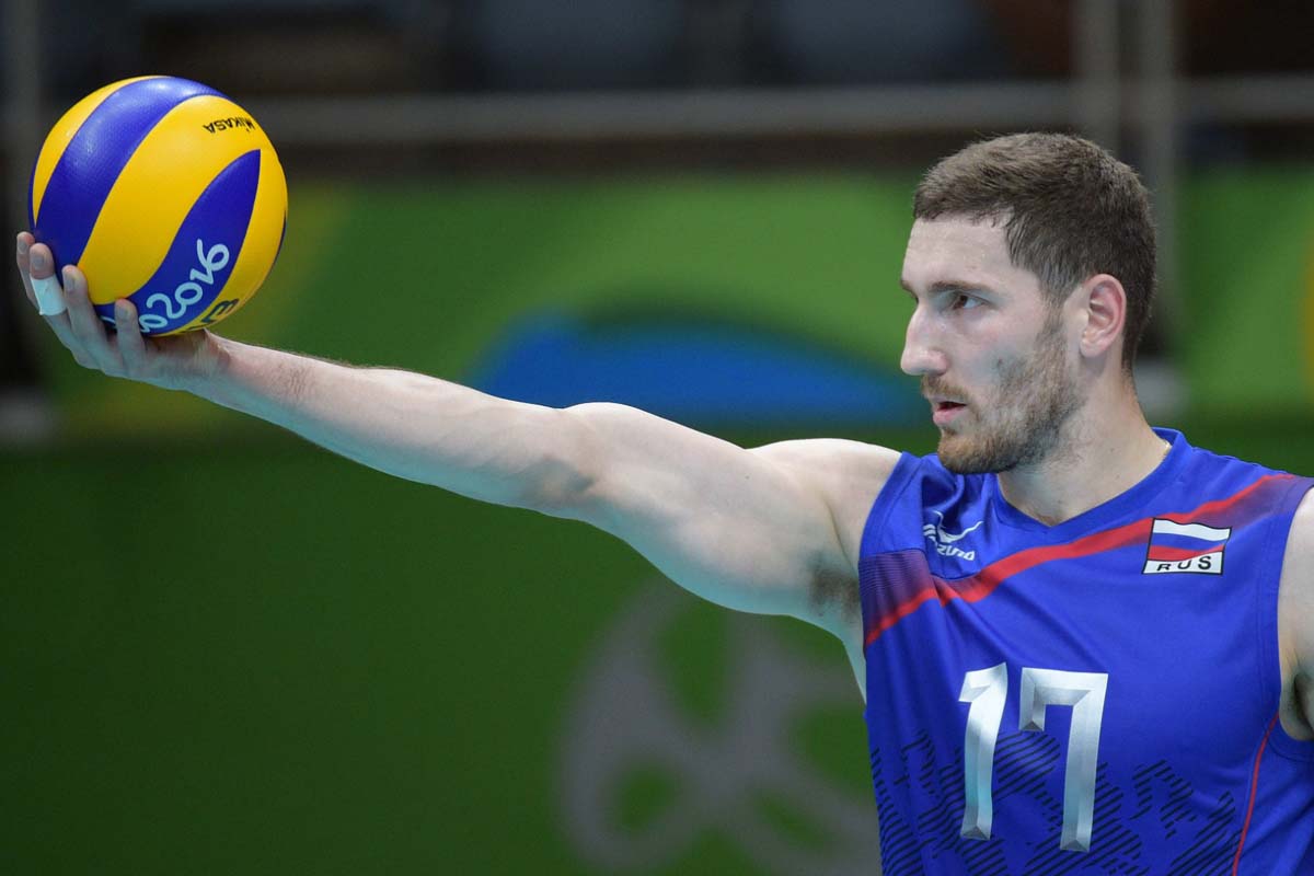 Волейболист Максим Михайлов