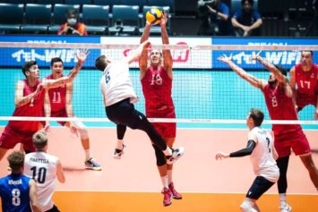 Профессиональная расстановка игроков в волейболе