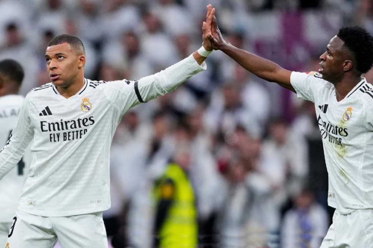 Килиан Мбаппе и Винисиус Жуниор