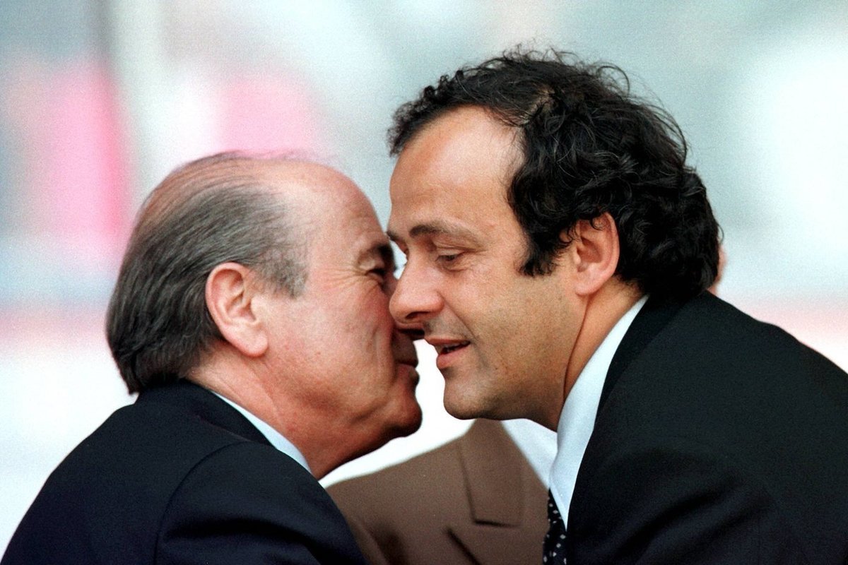 Блаттер и Платини