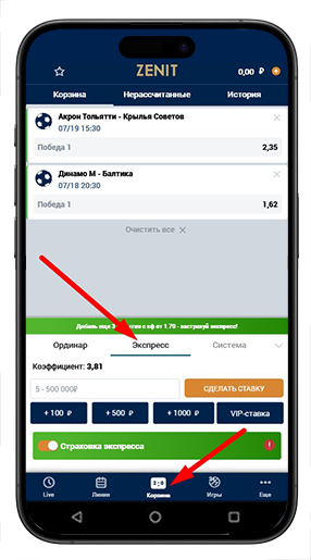 Как поставить экспресс