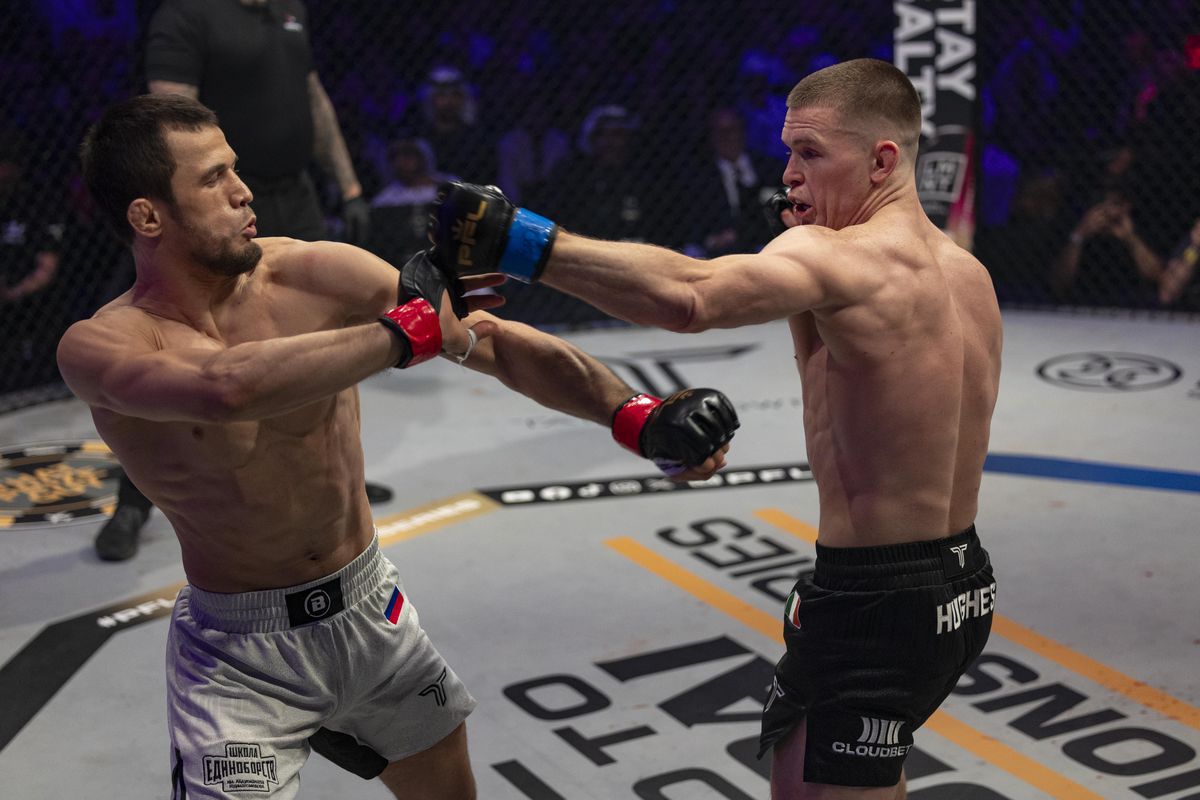 Нурмагомедов и Хьюз