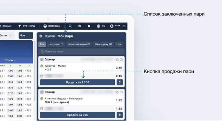 Продажа пари