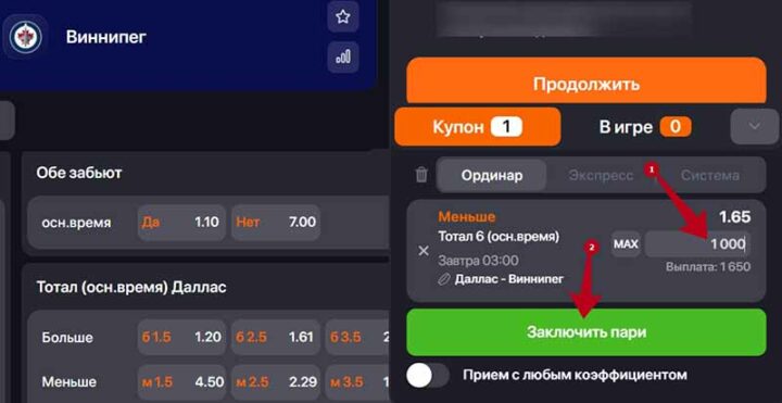 Купон пари