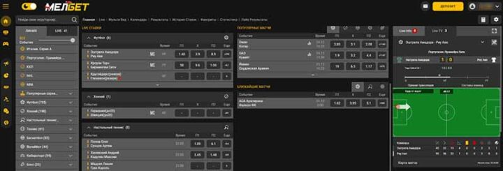 Главная страница сайта