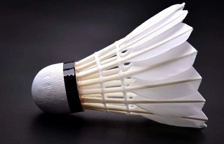 Волан из перьев