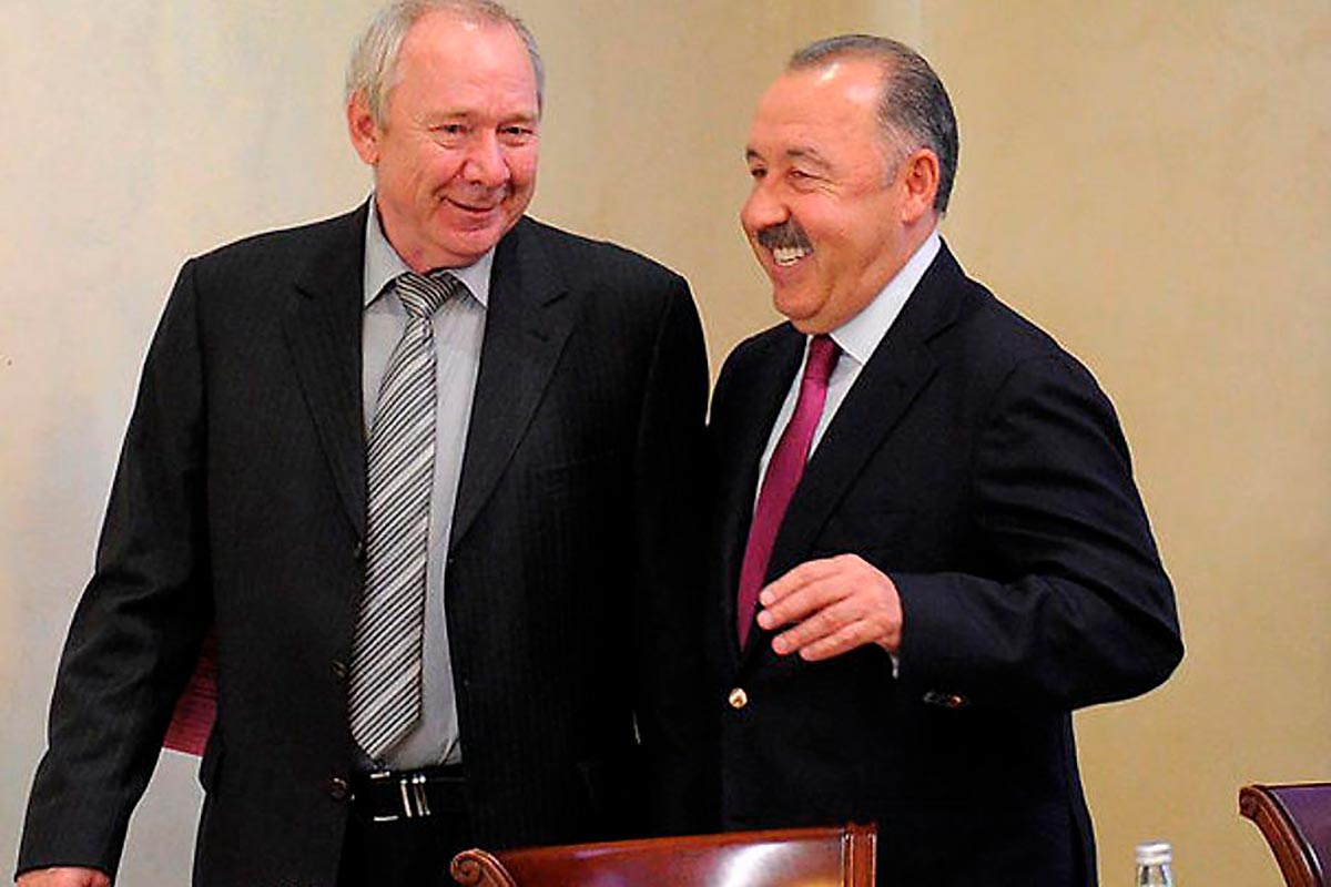 Олег Романцев и Валерий Газзаев