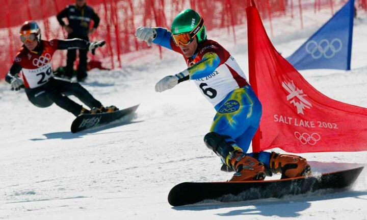 Слалом на сноуборде