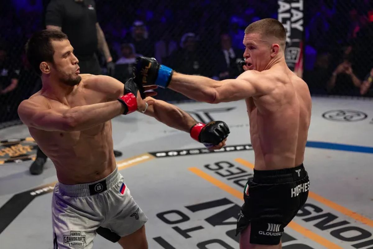 Нурмагомедов и Хьюз