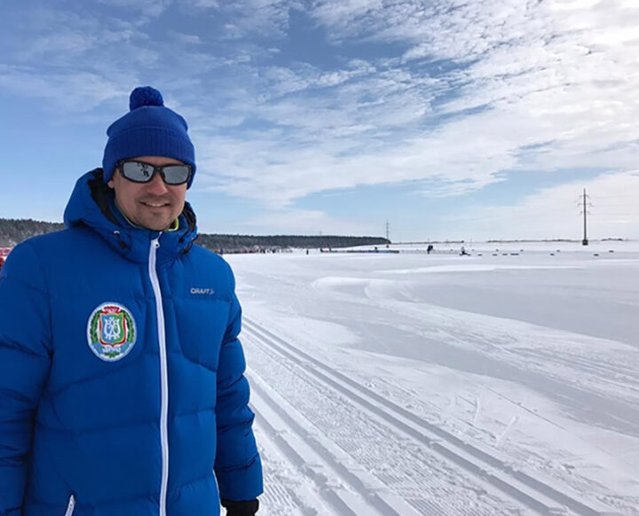 Биатлонная трасса в Ханты-Мансийске