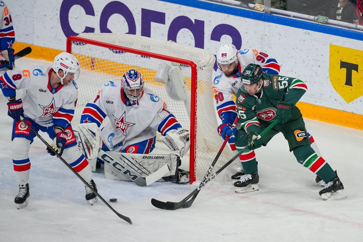 Букмекеры не смогли определить фаворита матча КХЛ СКА — «Ак Барс»