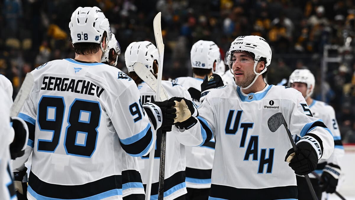 Две передачи Сергачева принесли «Юте» победу над «Виннипегом» в овертайме