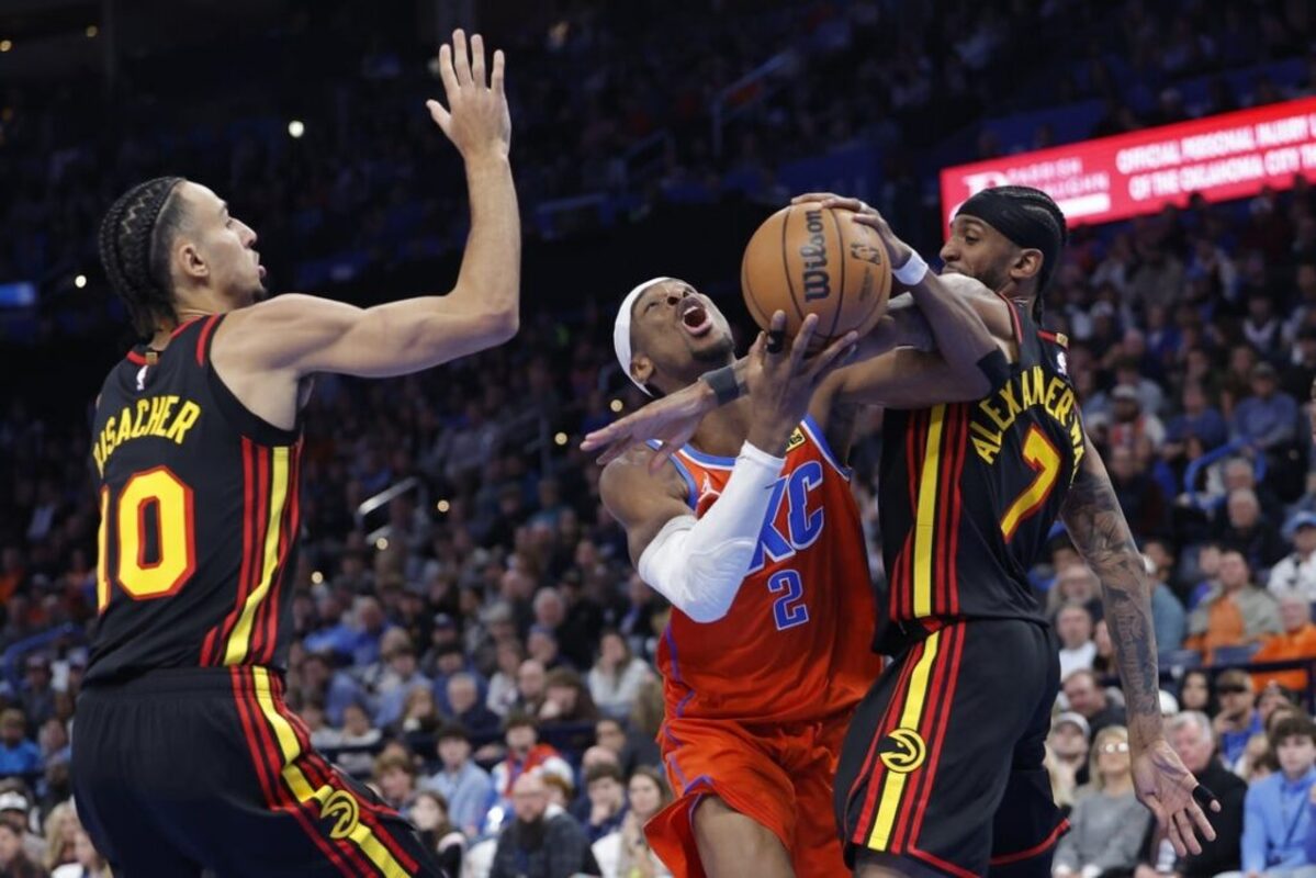 39 очков Гилджес-Александера принесли «Тандер» победу над «Хоукс»