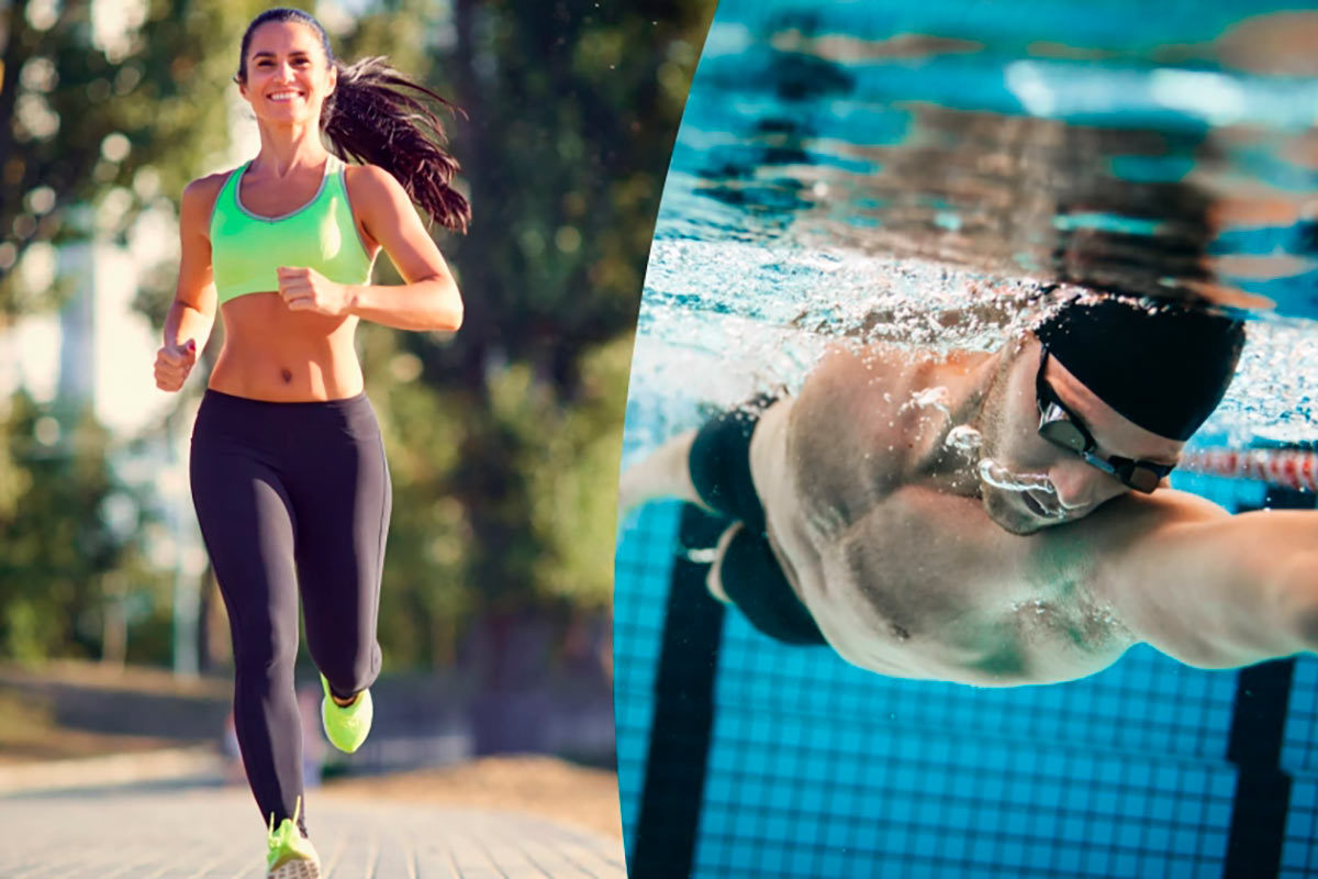 Бег или плавание