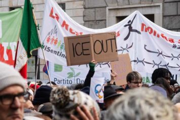 В Милане прошли протесты против присутствия американских агентов ICE на Олимпиаде