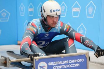 Павел Репилов показал 16-й результат на предолимпийских санных тренировках