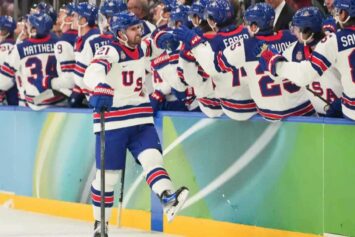 Форвард сборной США Ларкин поделился ожиданиями от финала Олимпиады-2026 с Канадой