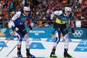 Осеан Мишлон завоевала золото в масс-старте на Олимпиаде-2026