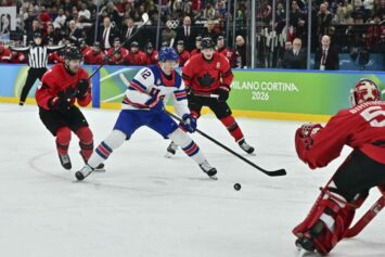 США обыгрывают Канаду после первого периода финала Олимпиады-2026