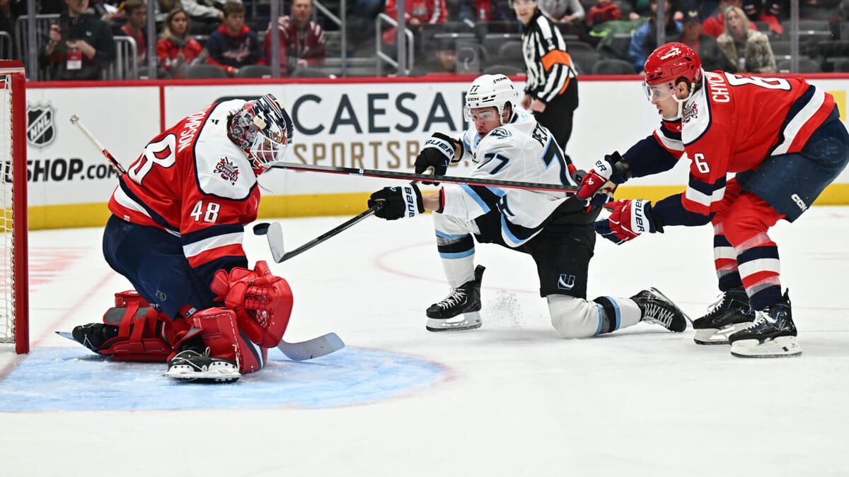 «Юта» обыграла «Вашингтон» благодаря шайбе Сергачева, Овечкин не набрал очков