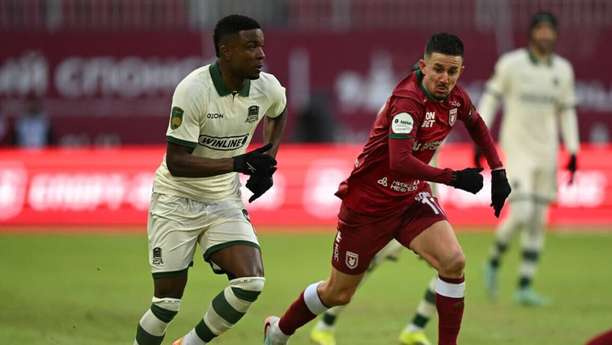 «Рубин» обыграл «Краснодар» в Казани, но «быки» сохранили лидерство в РПЛ