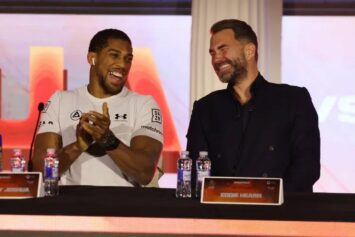 Эдди Хирн обвинил Zuffa Boxing в переговорах с Энтони Джошуа за своей спиной