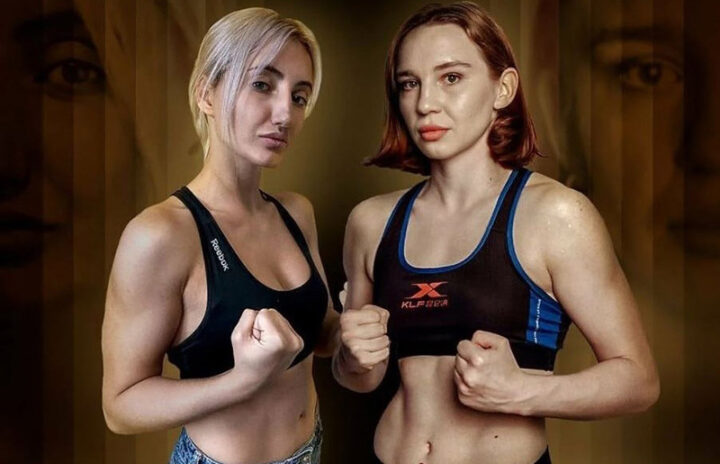 Женский бой в промоушене Top Dog