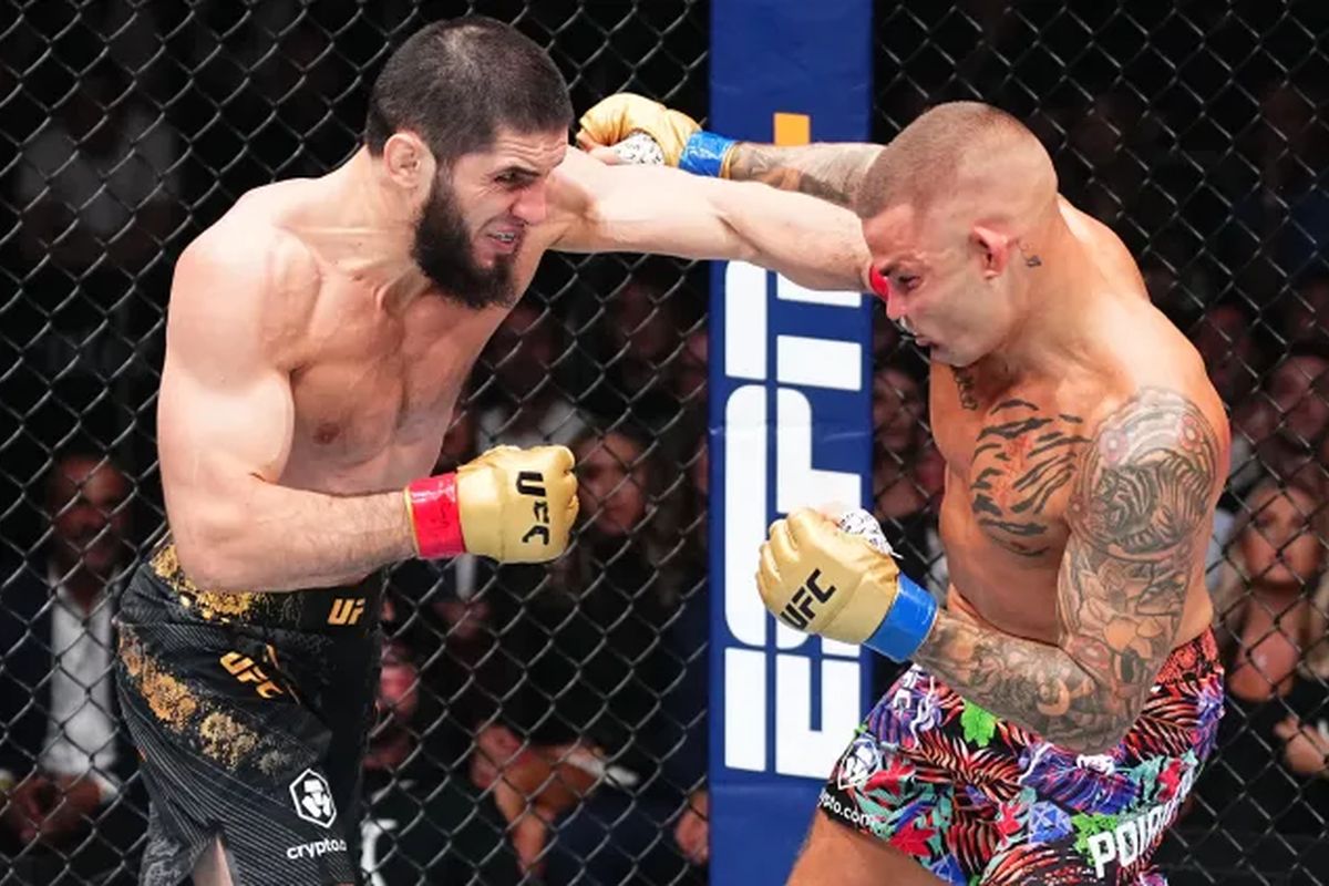 Махачев и Порье