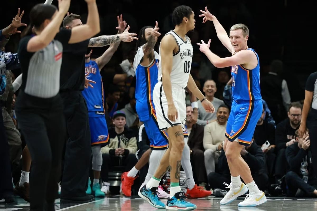 «Бруклин» без Демина и Портера потерпел разгромное поражение от «Оклахомы»