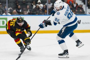 Кучеров обошел Капризова и возглавил гонку российских снайперов НХЛ